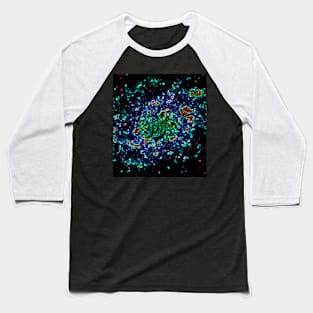 Black Panther Art - Glowing Edges 312 Baseball T-Shirt